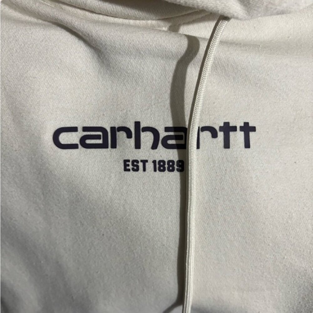 Carhartt Womens Force Relaxed Fit Lightweight Graphic Hoodie - Picture 6 of 6